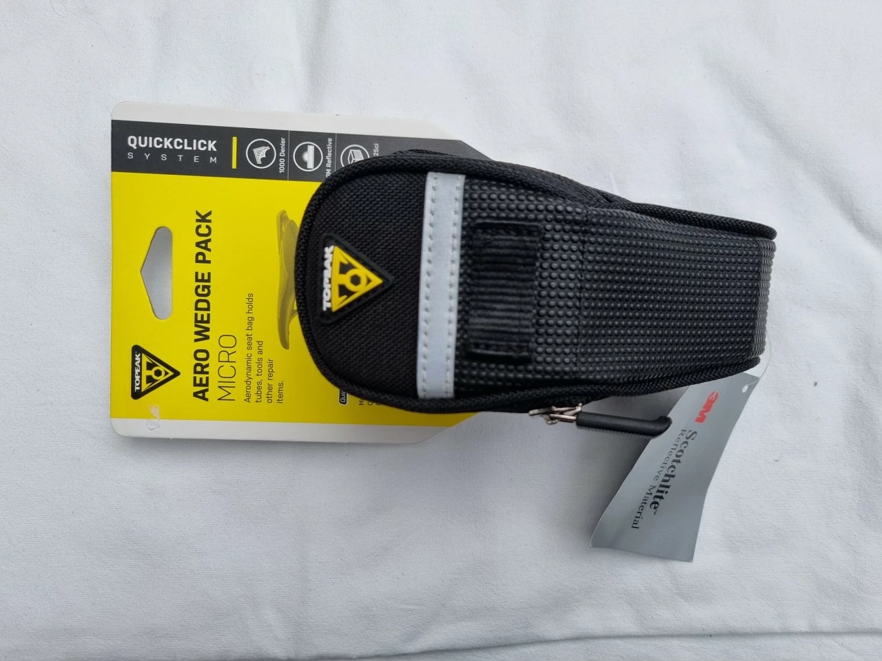 Topeak Aero Wedge Pack Micro 3 Topeak Aero Wedge Pack Micro