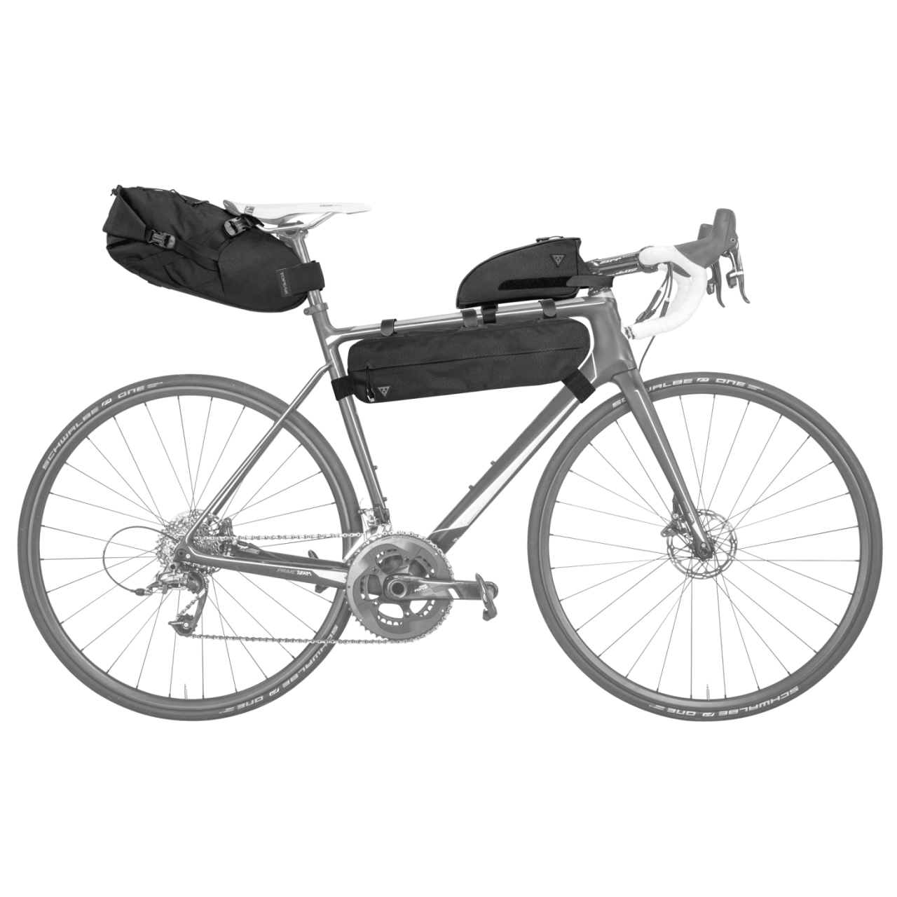 Topeak BackLoader 10 Liter Schwarz Satteltasche 5 Topeak BackLoader 10 Liter Schwarz Satteltasche – Bild 3