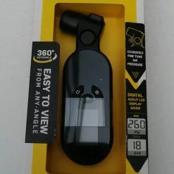 Topeak Smartgauge D2X Digitaler Druckluftprüfer Schwarz 18Bar 260Psi