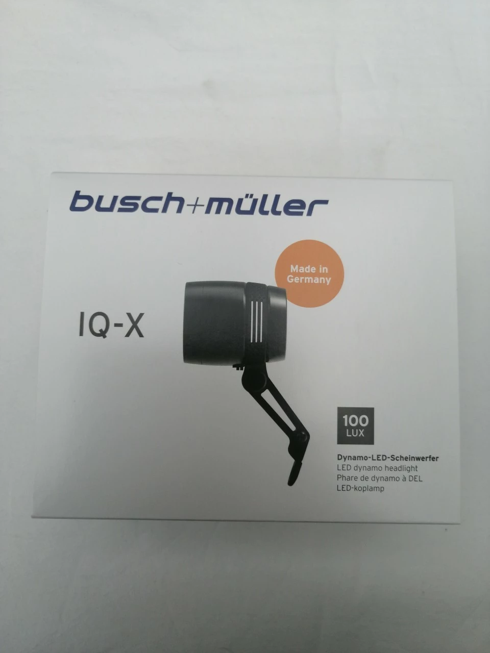 B&M Dynamo-Scheinwerfer IQ-X Schwarz Eloxiert 164RTSNDI 4 B&M Dynamo-Scheinwerfer IQ-X Schwarz Eloxiert 164RTSNDI – Bild 2