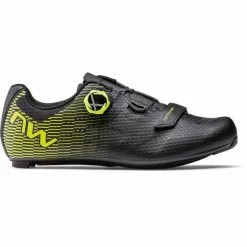 Northwave Storm Carbon 2 Schwarz Gelb Rennradschuh