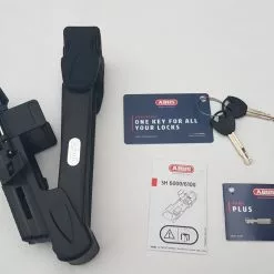 ABUS Bordo 6000 Black SH Neue Halterung 90 Cm Level 10