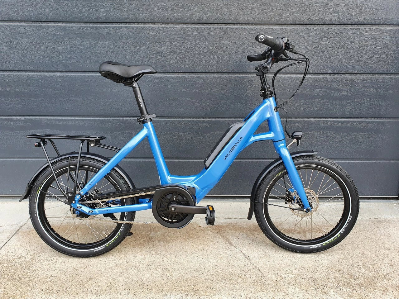 Vélo De Ville Velo De Ville KEB400 20" Wave Ocean Blue Glanz 500 WH 3 Vélo De Ville Velo De Ville KEB400 20" Wave Ocean Blue Glanz 500 WH