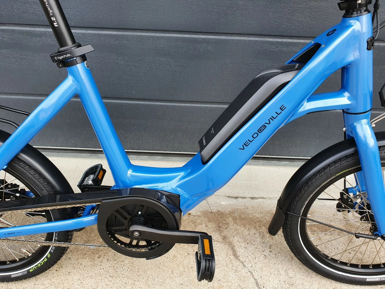 Vélo De Ville Velo De Ville KEB400 20" Wave Ocean Blue Glanz 500 WH 4 Vélo De Ville Velo De Ville KEB400 20" Wave Ocean Blue Glanz 500 WH – Bild 2