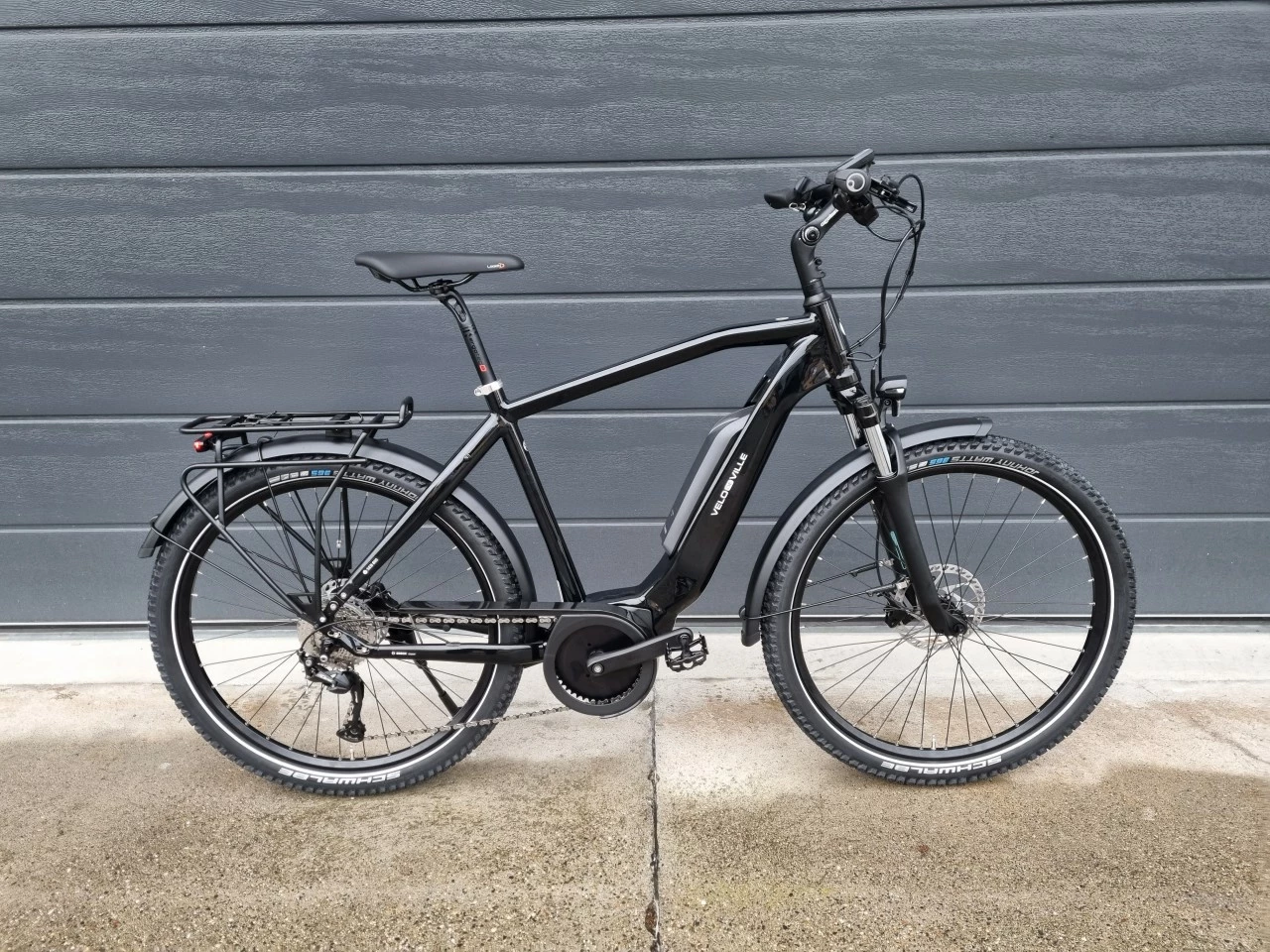 Vélo De Ville Velo De Ville SEB800 27,5" HE 9 Gang Deep Black Glanz 500 WH 55 Cm 3 Vélo De Ville Velo De Ville SEB800 27,5" HE 9 Gang Deep Black Glanz 500 WH 55 Cm