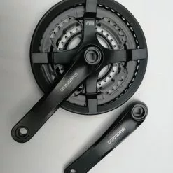 Shimano Kettenradgarnitur Tourney FCTY501 4-kant 48 X 38 X 28 Zähne/ 3x 6/7/8-fach