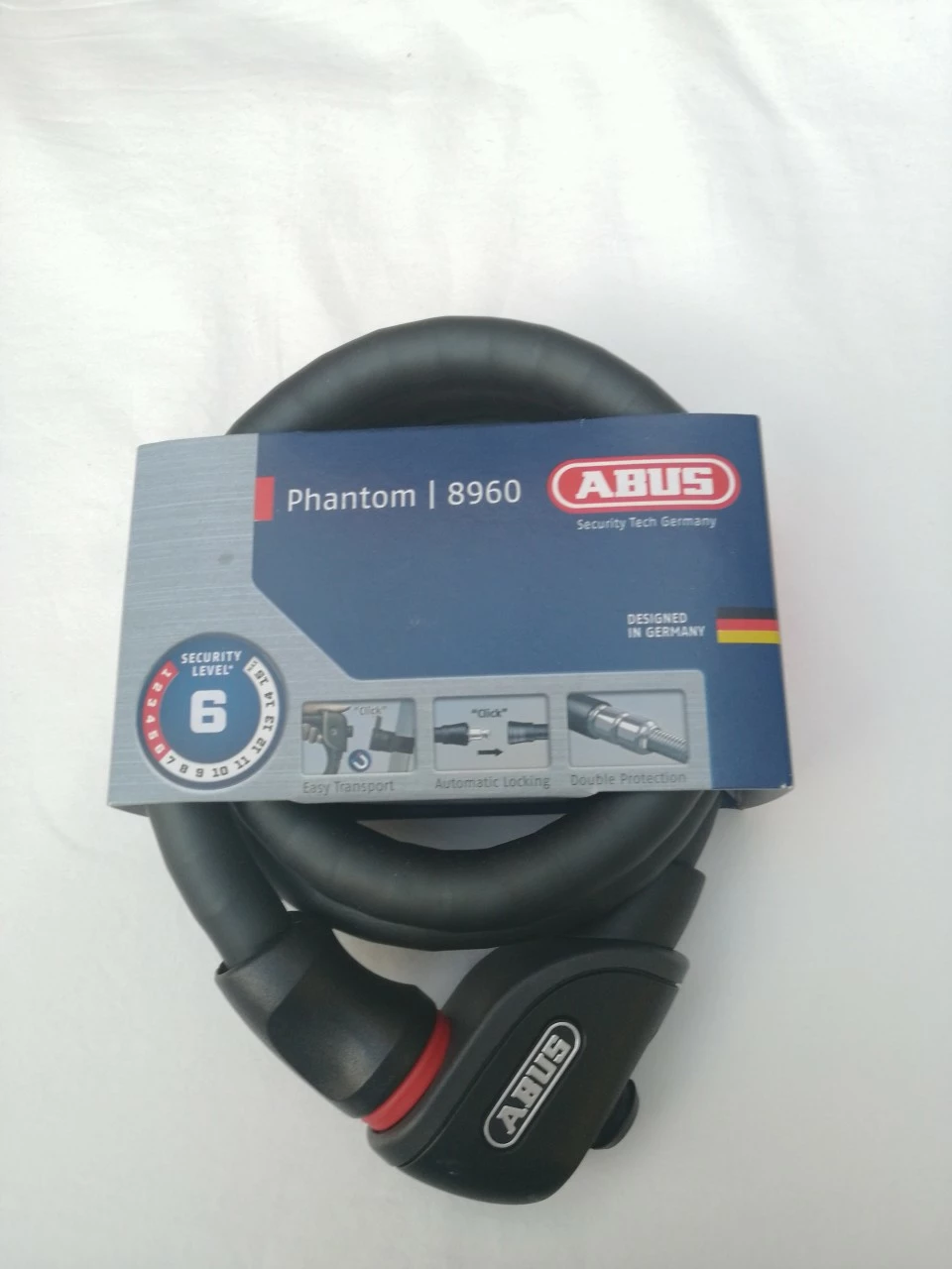 Abus Panzerkabelschloss Phantom 8960 17mm / 1100mm 3 Abus Panzerkabelschloss Phantom 8960 17mm / 1100mm