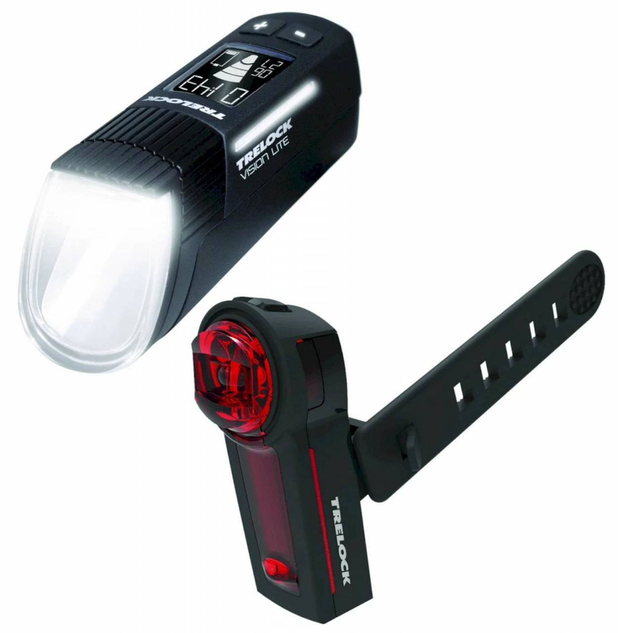 Trelock LS 660 I-Go Vision/ LS 740 LED Akkuleuchten Set 80 LUX 4 Trelock LS 660 I-Go Vision/ LS 740 LED Akkuleuchten Set 80 LUX – Bild 2