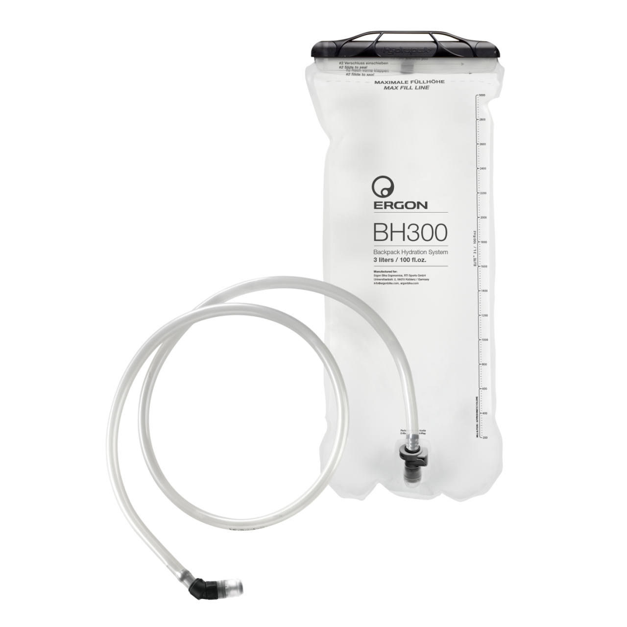 Ergon Trinksystem BH300 3liter 3 Ergon Trinksystem BH300 3liter