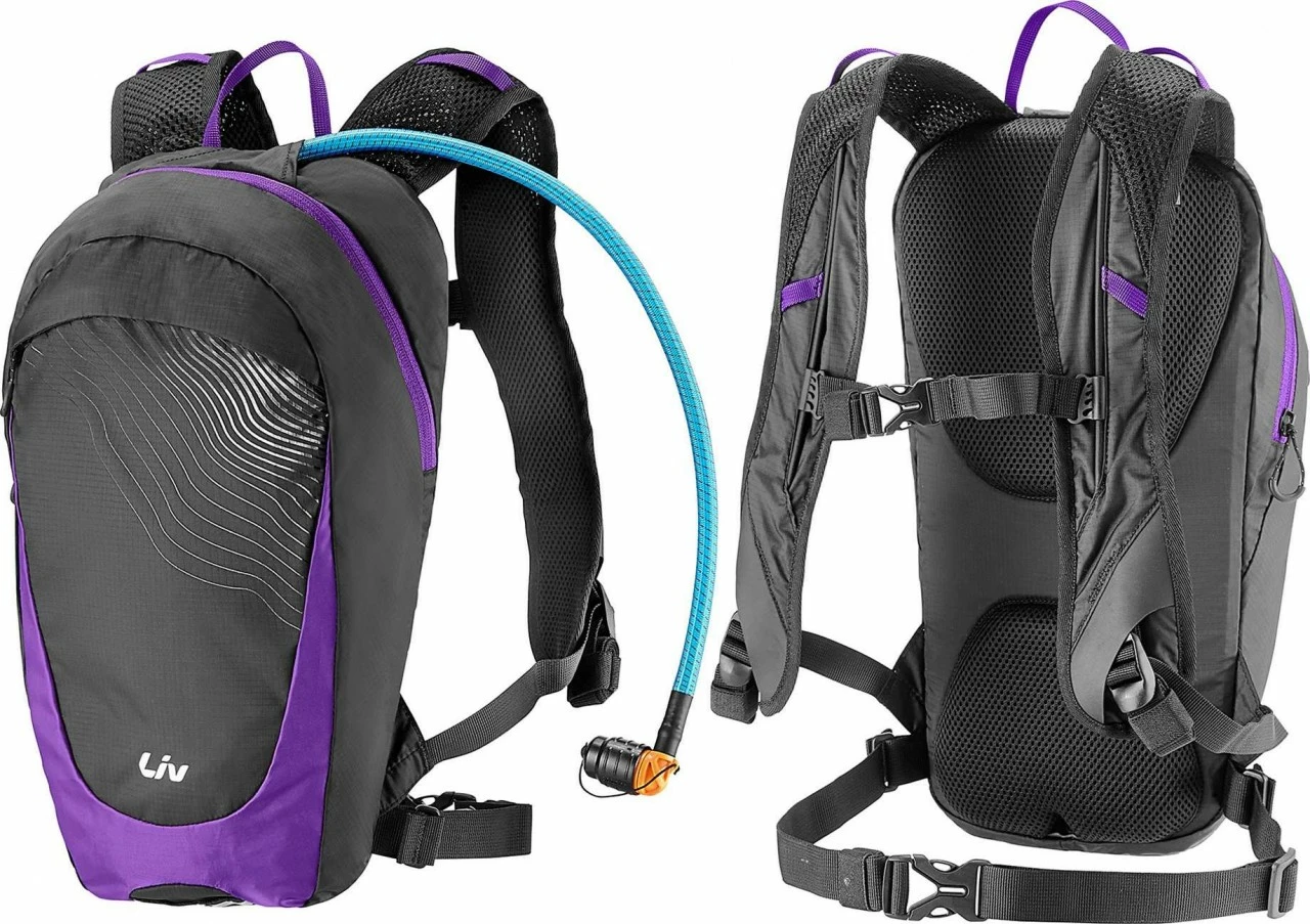 Liv Fresca Trinkrucksack Schwarz Lilka 9,3 Liter Inkl Trinkblase 3 Liv Fresca Trinkrucksack Schwarz Lilka 9,3 Liter Inkl Trinkblase