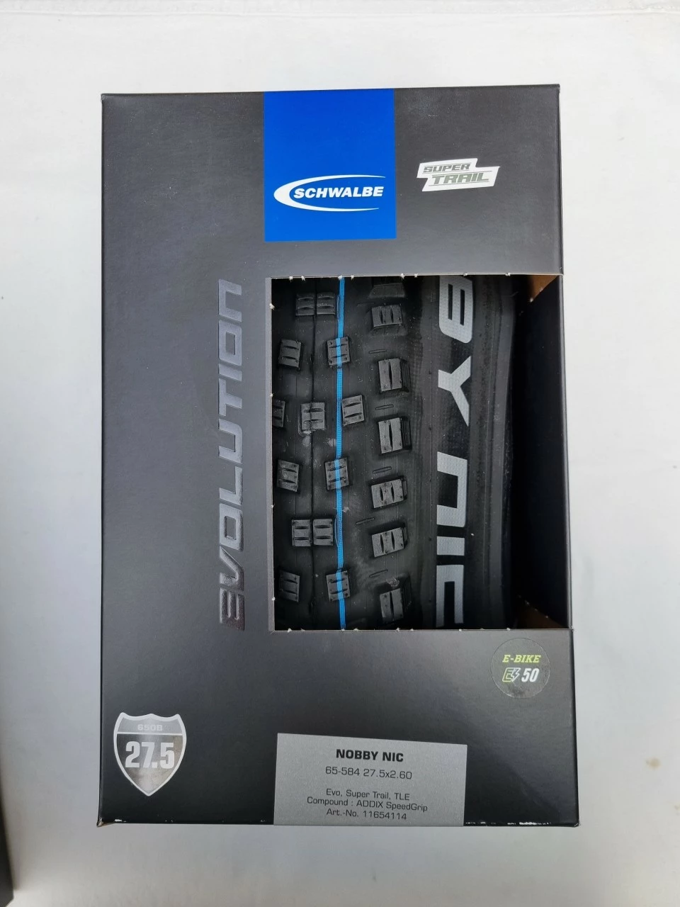 Schwalbe Fahrradreifen Nobby Nic HS 602 27,5 Zoll 65-584 Faltreifen 3 Schwalbe Fahrradreifen Nobby Nic HS 602 27,5 Zoll 65-584 Faltreifen