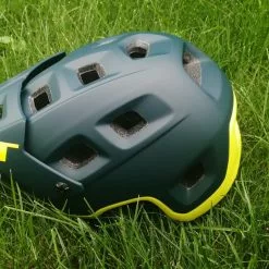 MET Terranova Blue Lime Green, Matt, Gr. S, 52-56 Cm