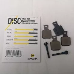 Magura Bremsbelag 8.P, Performance, Grau, Mit 2 Belaghalteschrauben