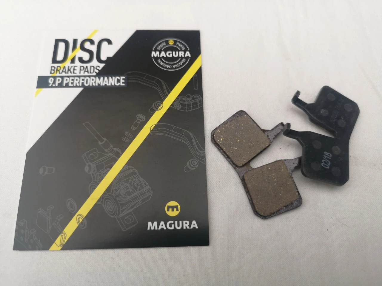 Magura Bremsbelag 9.P, Performance, Grau 1Paar 3 Magura Bremsbelag 9.P, Performance, Grau 1Paar