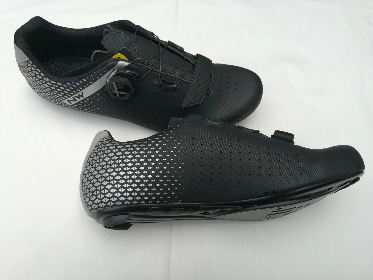 Northwave Origin Plus 2 Wide Schwarz Grau 2 Northwave Origin Plus 2 Wide Schwarz Grau