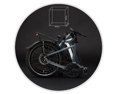 GUDEREIT EC-40 Evo Foldo 20” Schwarz Matt Faltrad 3 GUDEREIT EC-40 Evo Foldo 20” Schwarz Matt Faltrad