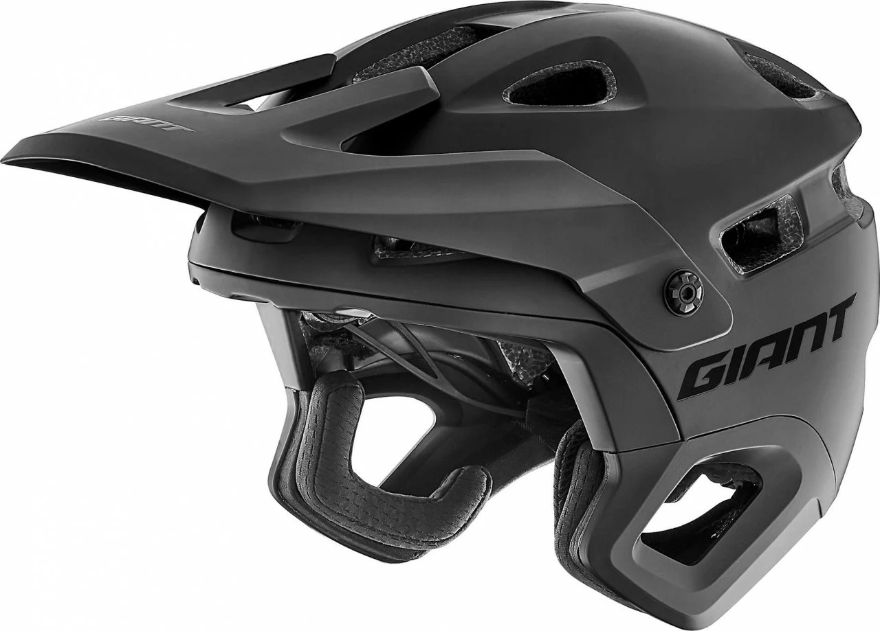 Giant Realm MIPS Schwarz Matt Full Face Fahrradhelm 3 Giant Realm MIPS Schwarz Matt Full Face Fahrradhelm