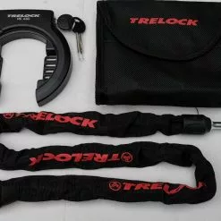 Trelock Rahmenschloss RS 430 Mit Einsteckkette ZR 355 Incl Tasche