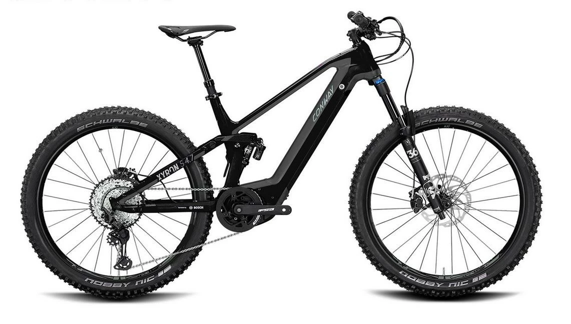 CONWAY XYRON S 4.9 Gr. M Schwarz E-Fully 3 CONWAY XYRON S 4.9 Gr. M Schwarz E-Fully