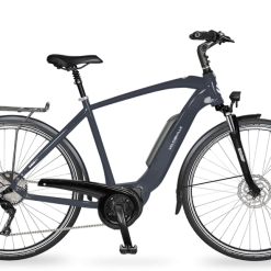 Vélo De Ville Velo De Ville AEB400 28" Diamant Intra+ Herren Stone Basalt 500 WH 55cm