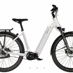 HoheAcht Amo Urbo Gr. S Shimano EP8 630Wh E-Bike Tiefeinsteiger Weidemilch