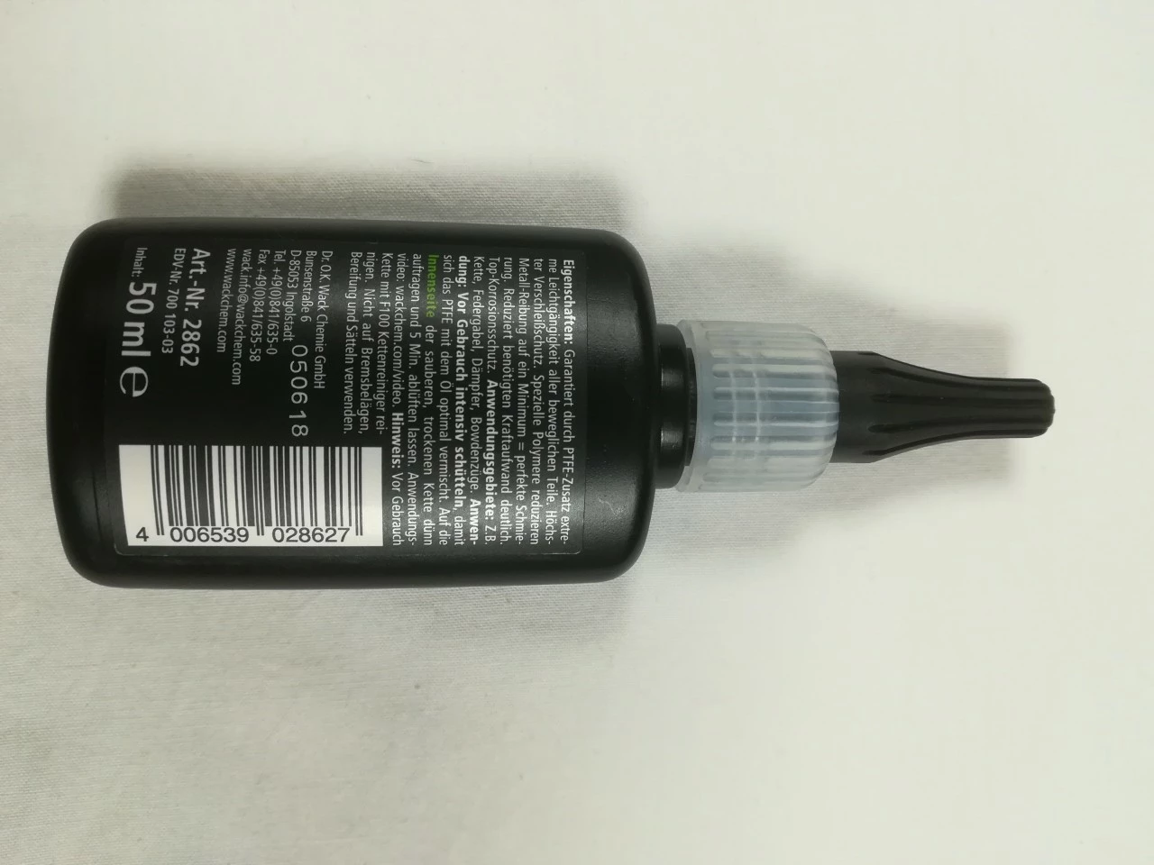 Dr. Wack F100 Kettenöl 50 Ml Tropfflasche (100 Ml /12,98 €) 3 Dr. Wack F100 Kettenöl 50 Ml Tropfflasche (100 Ml /12,98 €)