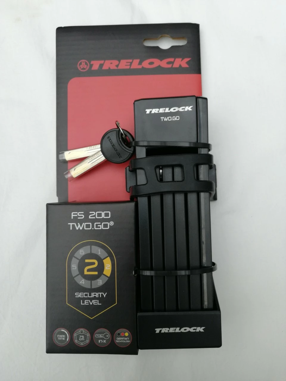 Trelock Faltschloss FS 200 TWO GO 75cm A 4 Trelock Faltschloss FS 200 TWO GO 75cm A – Bild 2