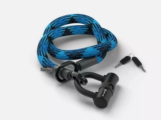 Tex-Lock Eyelet L 160 Cm, Blau Schwarz 3 Tex-Lock Eyelet L 160 Cm, Blau Schwarz