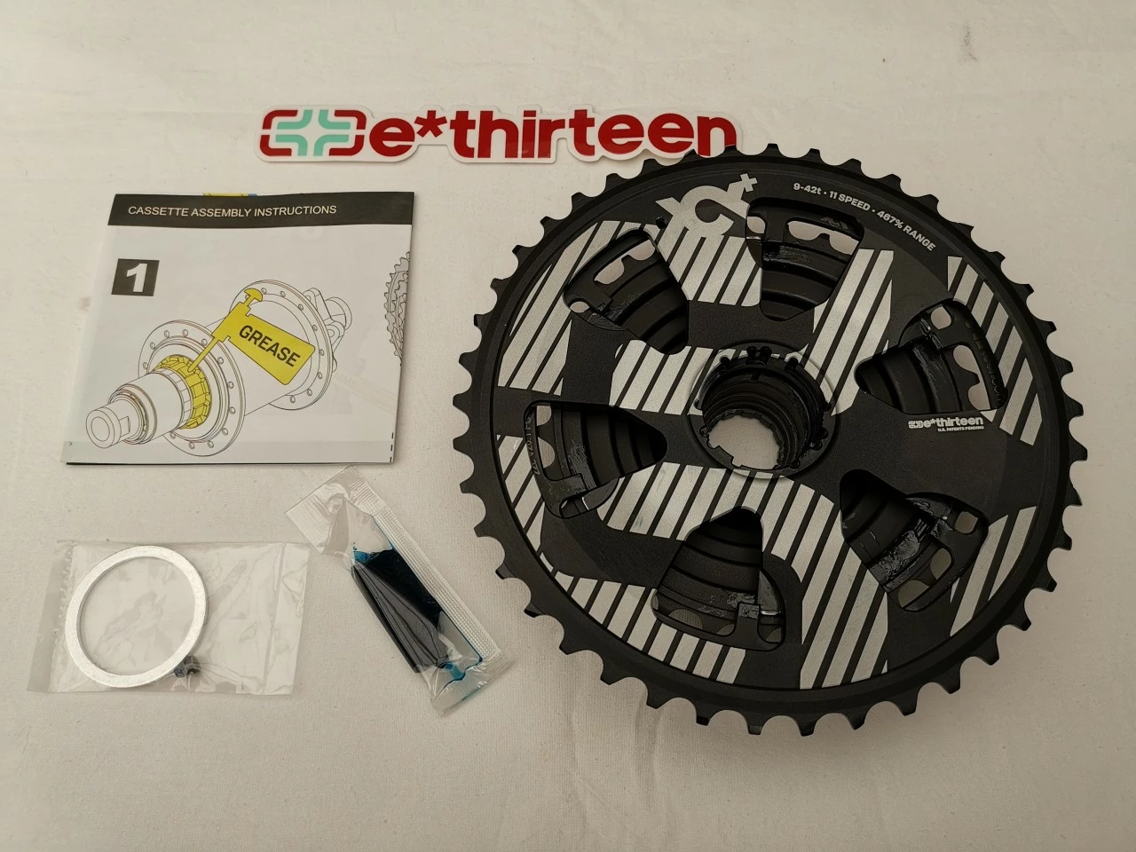 E-thirteen E*thirteen XCX Plus XD Kassette 11 Fach Abstufung 9-42 Z 4 E-thirteen E*thirteen XCX Plus XD Kassette 11 Fach Abstufung 9-42 Z – Bild 2