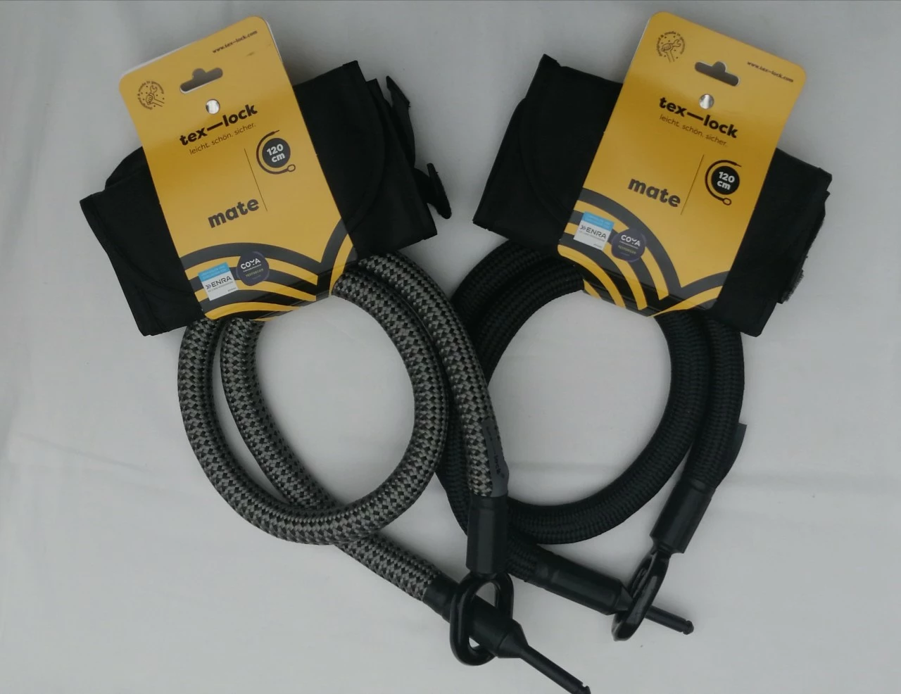 TEX-LOCK MATE Schwarz 120 Cm Für Rahmenschloss 1060 Gramm Inkl. Tasche 5 TEX-LOCK MATE Schwarz 120 Cm Für Rahmenschloss 1060 Gramm Inkl. Tasche – Bild 3