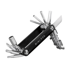 Topeak Mini P 20 Multifunktionswerkzeug Mit Tasche Schwarz