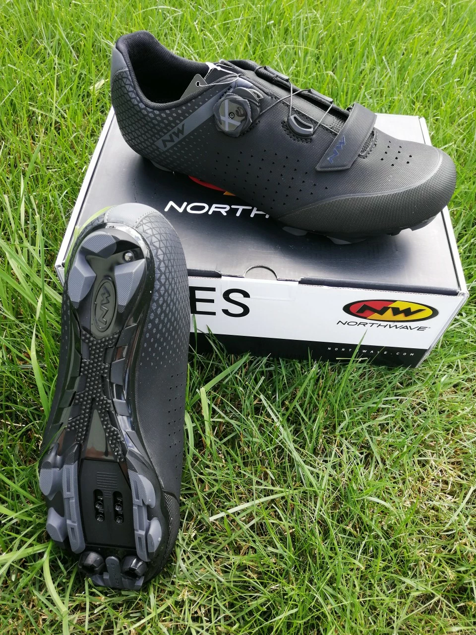 Northwave Origin Plus 2 Wide Schwarz Grau 4 Northwave Origin Plus 2 Wide Schwarz Grau – Bild 3