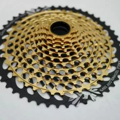 Sram XX1 Eagle Kassette XG-1299, 10-50 Z, 12-fach, Gold -E-Bikes Verkäufe p1220746 1280x1280