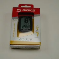 SIGMA Fahrradcomputer BC 7.16 Schwarz 07160 Kabel Auslauf