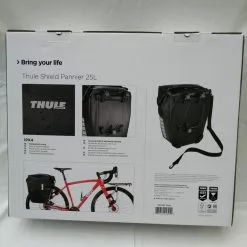 Thule HR-Tasche Shield Paar Schwarz 25l Gepäckträgertasche -E-Bikes Verkäufe pannier 25 1 1280x1280