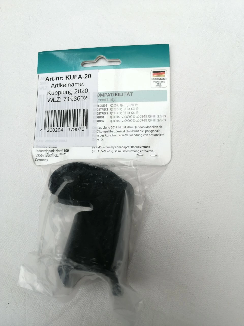 Qeridoo Kupplung Fahrradanbindung 2019/2020 4 Qeridoo Kupplung Fahrradanbindung 2019/2020 – Bild 2