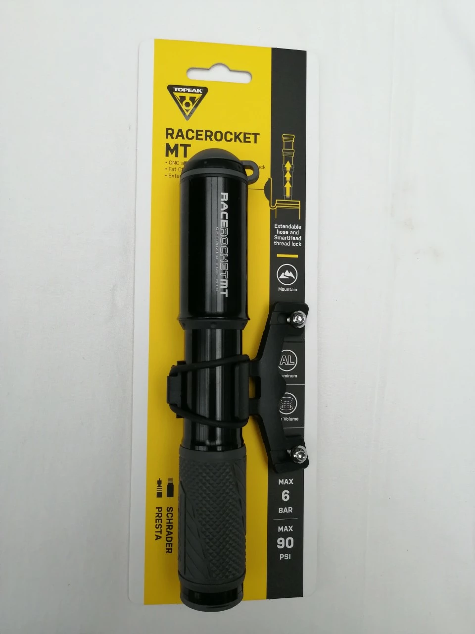 TOPEAK Race Rocket MT Minipumpe All Black 3 TOPEAK Race Rocket MT Minipumpe All Black