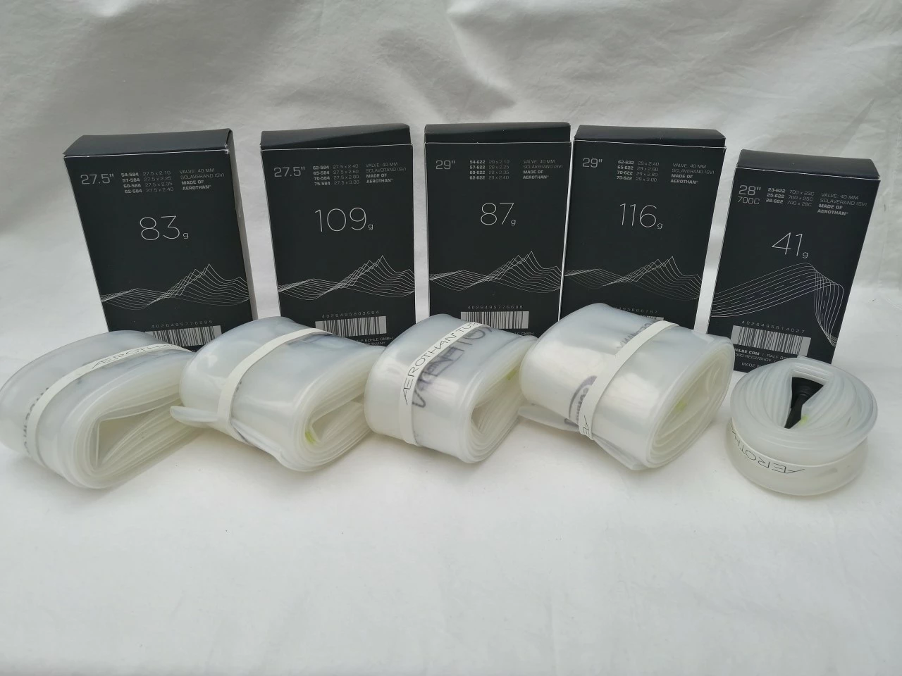 Schwalbe Schlauch Aerothan MTB+ Tube 27,5 Zoll SV21FE 40mm 109g 3 Schwalbe Schlauch Aerothan MTB+ Tube 27,5 Zoll SV21FE 40mm 109g