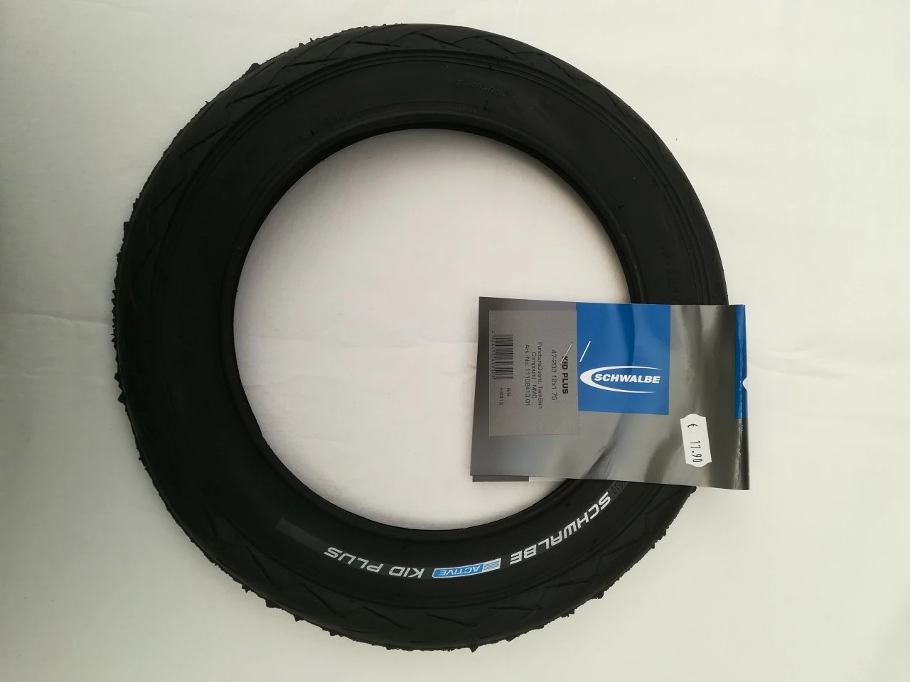 Schwalbe Kinderwagenreifen Kid Plus HS413 Schwarz 47-203 12 X 1,75 Abverkauf 3 Schwalbe Kinderwagenreifen Kid Plus HS413 Schwarz 47-203 12 X 1,75 Abverkauf