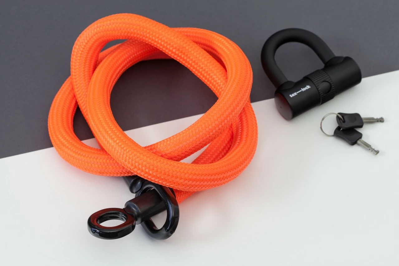 Tex-Lock Eyelet L 160 Cm, Neon Orange 3 Tex-Lock Eyelet L 160 Cm, Neon Orange