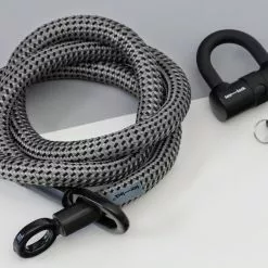 Tex-Lock Eyelet L 160 Cm, Grau Schwarz