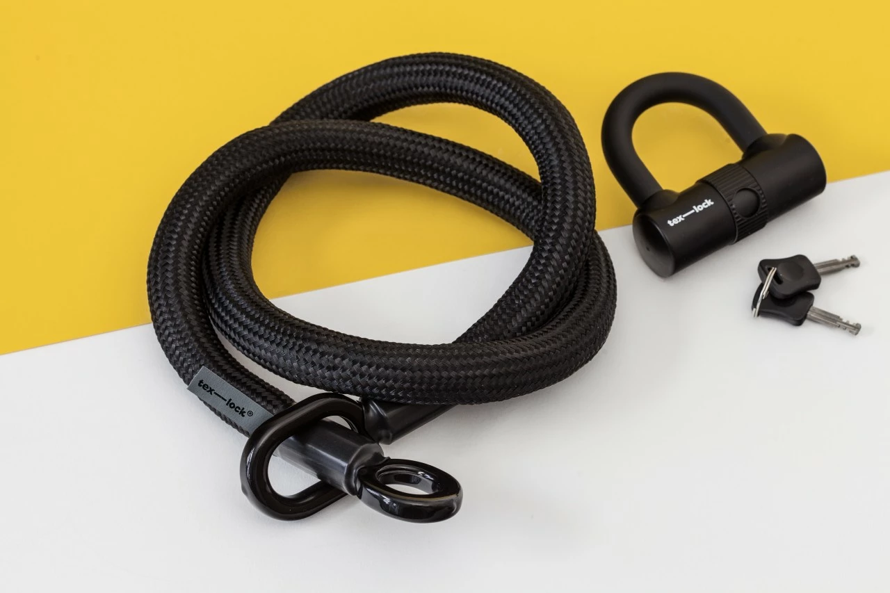 Tex-Lock Eyelet M 120cm, Schwarz 3 Tex-Lock Eyelet M 120cm, Schwarz