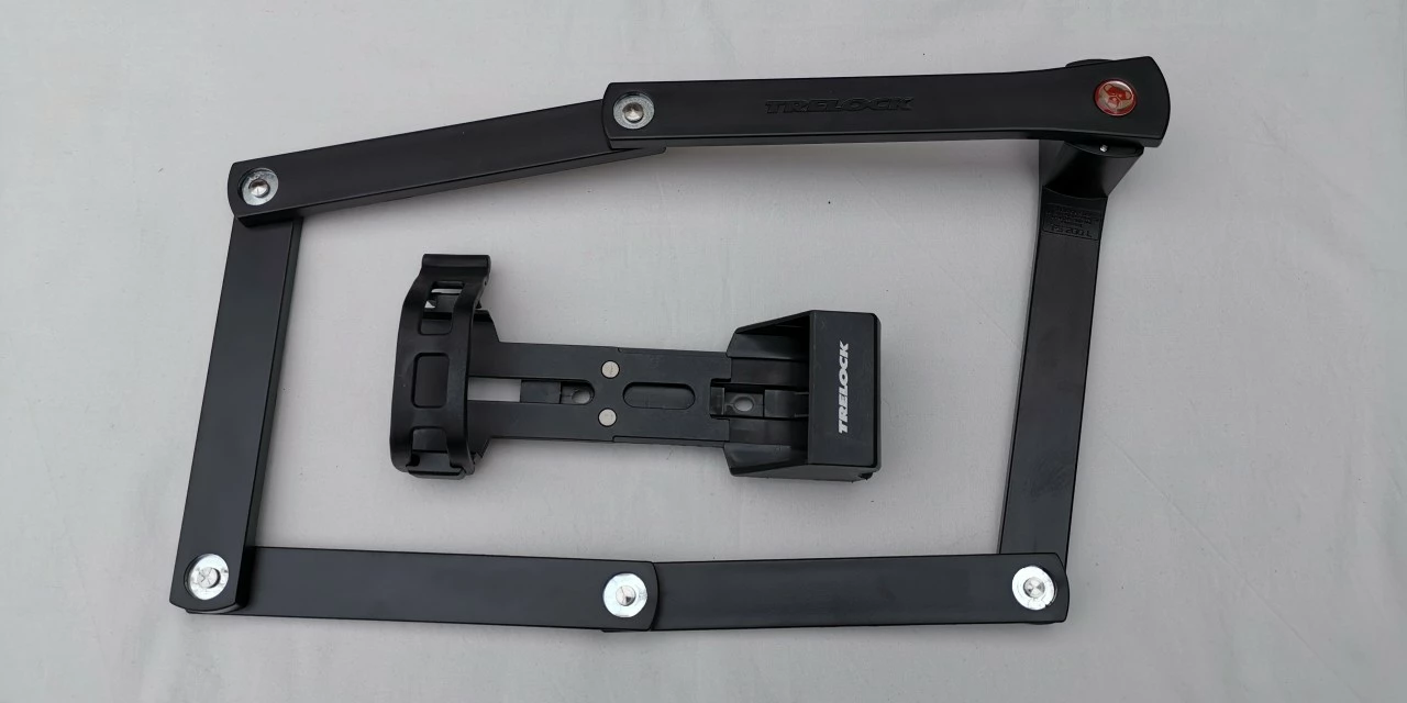 TRELOCK Faltschloss FS 200 TWO.GO Schwarz 100 Cm A 5 TRELOCK Faltschloss FS 200 TWO.GO Schwarz 100 Cm A – Bild 3